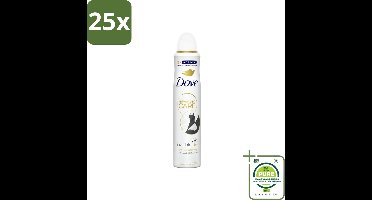 25 x Dove Deodorant Spray - Invisible Dry - 200 ml - Grootverpakking - Dove Deodorant - Antitranspirant - Onzichtbare Bescherming - 72 Uur Bescherming - Deodorant Spray
