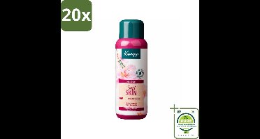 20 x Kneipp - Badschuim - Amandelbloesem - Voor droge en gevoelige huid - 400 ml - Grootverpakking - Badschuim - Amandelolie - Droge Huid - Gevoelige Huid - Verzorgend Bad