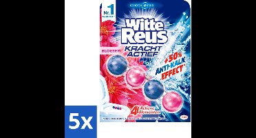 Witte Reus - Kracht Actief Toiletblok - Bloesem - 1 Toiletblok - Bulkverpakking - 5 stuks