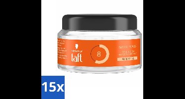 Taft - Maxx Power 8 - Styling Gel - Maximale controle - 250 ml - Bulkverpakking - 15 stuks