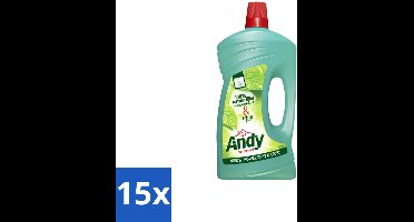 Andy - Vertrouwd - Allesreiniger - Fris & Vertrouwd - 1L - Bulkverpakking - 15 stuks