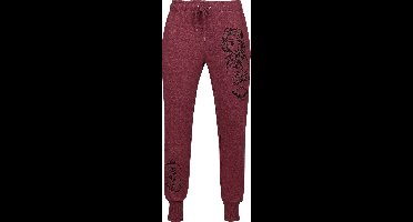 Disney Princess Belle Dames Trainingsbroek - gemêleerd rood - M