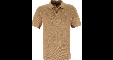 BOSS Pallas regular fit polo - pique - midden beige