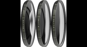 PolarPro - SHIFT Diopter - Camera Filterset - 49mm - Shortstache Edition - +2, +4, +8 Diopters