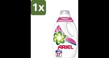 Ariel Original - Fresh Sensations - Vloeibaar Wasmiddel - Witte en Lichtgekleurde Was - 27 Wasbeurten - 1 stuk