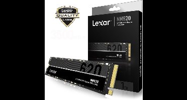 Lexar NM620 SSD 1TB M.2 2280 PCIe Gen3 NVMe