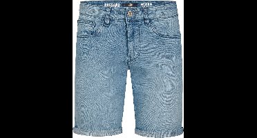 Petrol Industries - Heren Bassano Regular Jeansshort Shockwave - Blauw - Maat XXXL