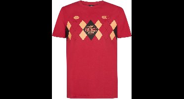 Petrol Industries - Heren Voetbal T-shirt België - Rood - Maat L