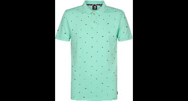 Petrol Industries - Heren Piqué polo OlaVerde - Groen - Maat S