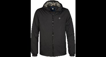 Petrol Industries Gewatteerde Jas Heren - Regular Fit - Mannen Zomerjas met Capuchon - 100% Gerecycled Polyester - Casual Herenjas - Zwart - Maat XL