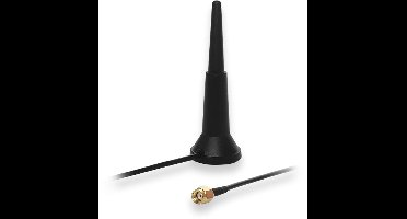 Teltonika PR1KRD30, 3 dBi, 2.4-2.5/5.1-5.95 GHz, 50 Ohm, RP-SMA, Mannelijk, Verticale polarisatie