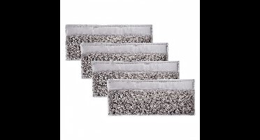 4 stuks - Dweildoeken -Dweil- Geschikt voor Irobot Braava M6 - Wasbare -Herbruikbare Pads- voor Droog en Nat Dweilen