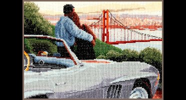 Vervaco - Telpakket kit - Nostalgisch uitzicht - PN-0145594 - Borduren - Borduurpakket - Borduurpakket volwassenen