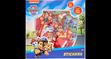 Paw Patrol Luxe Stickerset - 200 Losse Stickers - Inclusief Laserstickers, Glitterstickers & 3D Puffy Stickers - Compact & Handzaam Formaat - Knutselen, Plakken & Verzamelplezier - Ideaal Luxe Cadeau voor Kinderen & Paw Patrol Fans
