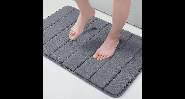 Badmat-40x60 cm-antislip-donkergrijs-c