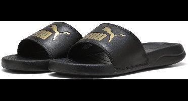 PUMA Popcat 20 Metallic Whisper Dames Slippers - Puma Black-Gold