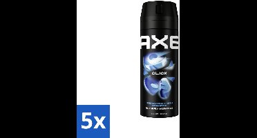 Axe Deodorant Bodyspray Click 150 ml - Bulkverpakking - 5 stuks