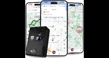 RVV® GPS Tracker auto - GPS Tracker - GPS Trackers - Zwart - 9cm x 6cm x 3cm