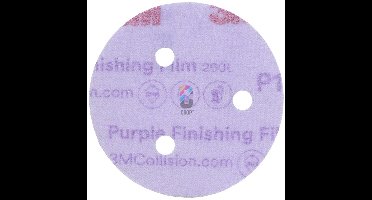 3M 51265 260L+ Purple Micro Schuurschijven 75mm P1000 - 50 stuks