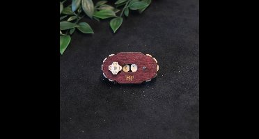 Hit Point Tracker voor Dungeons & Dragons, Pathfinder - Hout - Paars - TTRPG Dnd 5e HP Tracker - MTG Life Counter - 40k Wound Counter - Tavarnan Gaming