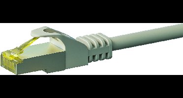 Danicom Cat7 S/FTP (PIMF) patchkabel - 2 meter grijs - netwerkkabel - internetkabel - UTP kabel - RJ45 - 10000 mbit/s