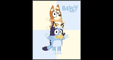 Bluey Friends fleece deken 130 x 170 cm