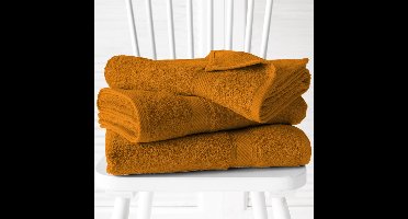 De Witte Lietaer Douchelakens Helene Copper - 70 x 140 cm - 3 stuks - Katoen