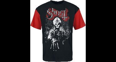 Ghost Priest Heren T-shirt - zwart/rood - XL