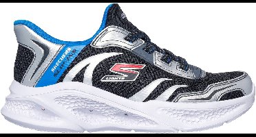 Skechers SKECHERS METEOR-LGIHT-BRISK-B Jongens Sneakers - Zillver