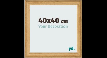 Your Decoration - Fotolijst 40x40 cm - MDF - Dennen Houtnerf - Lazio
