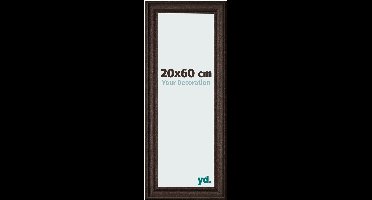 Your Decoration - Fotolijst 20x60 cm - MDF - Eiken Donker - Lazio