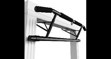Multifunctioneel Pull-Up Station - Opvouwbaar en Antislip - Thuis Fitness Apparaat zonder Schroeven of Boren - Compact Design - Complete Workout Equipment