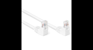 CAT5E Netwerkkabel - RJ45 - wit - 0.25 m