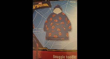 spiderman snuggle hoodie maat122/128