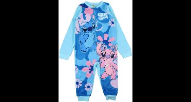 Disney Onesie Stitch Cute limited blauw Kids & Kind Meisjes Blauw - Maat: 116