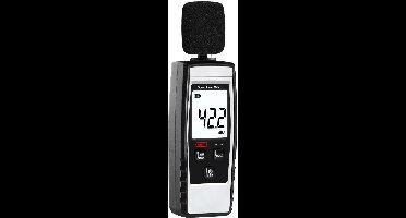 Professionele Decibelmeter - DB Meter - Geluidsmeter - Zwart met Wit
