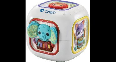 VTech Dierenvriendjes Muziekkubus - Educatief Speelgoed - 80+ Melodietjes, Liedjes, Geluiden en Zinnetjes - Speelgoed vanaf 3 maanden