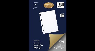 Multo - Ringbandpapier - A5 - blanco - 17 rings - 90 grams - 50 vel - MU-601504