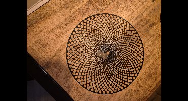 Eviviva Home Deco 'Zwart Mandala' Placemat