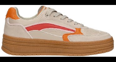 Mexx Tosca Ray Sneakers Laag - Beige - Maat 42