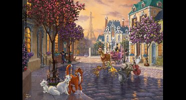 Schmidt Spiele Disney Aristocats Puzzle - 1000 stukjes - Thomas Kinkade