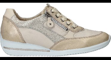 Waldläufer Himona Sneakers - Leer - Dames - Beige - Maat 39