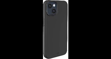 Puro, MagSafe Hoesje Geschikt voor Apple iPhone 14 Plus Icon Model Antimicrobieel Siliconen, Zwart