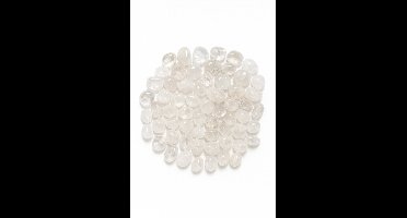 Bergkristal Getrommeld A-Kwaliteit 1 Kilo - Groothandel 15-25mm Heldere Stenen - Maximum Bulk Voorraad voor Professionals