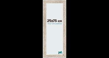 Your Decoration - Fotolijst 25x75 cm - MDF - Eiken Licht - Pisa