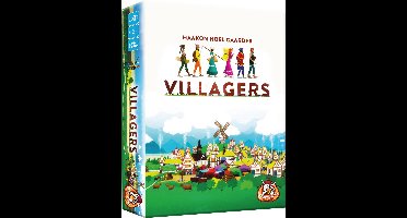 White Goblin Games - Villagers - Strategisch kaartspel - 1 tot 5 spelers spelers - Familiespel - vanaf 10 jaar - Kaarspel voor gezinnen & Volwassenen