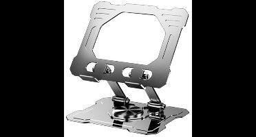 laptop standaard verstelbaar-geschikt voor laptops en tablets-Stevige aluminium constructie-warmteafvoer