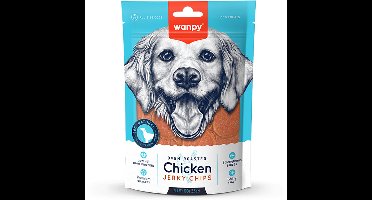 Wanpy - ovengeroosterde kip jerky chips hondensnack 3x100gr