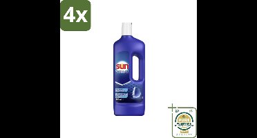 Sun Spoelglans Normaal 750 ml - Voordeelverpakking - 4 stuks - Vaatwasmiddel - Vaatstrepen