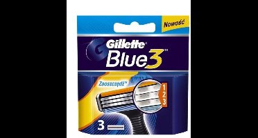 Gillette Blue3 Lames de rasoir paquet de 3